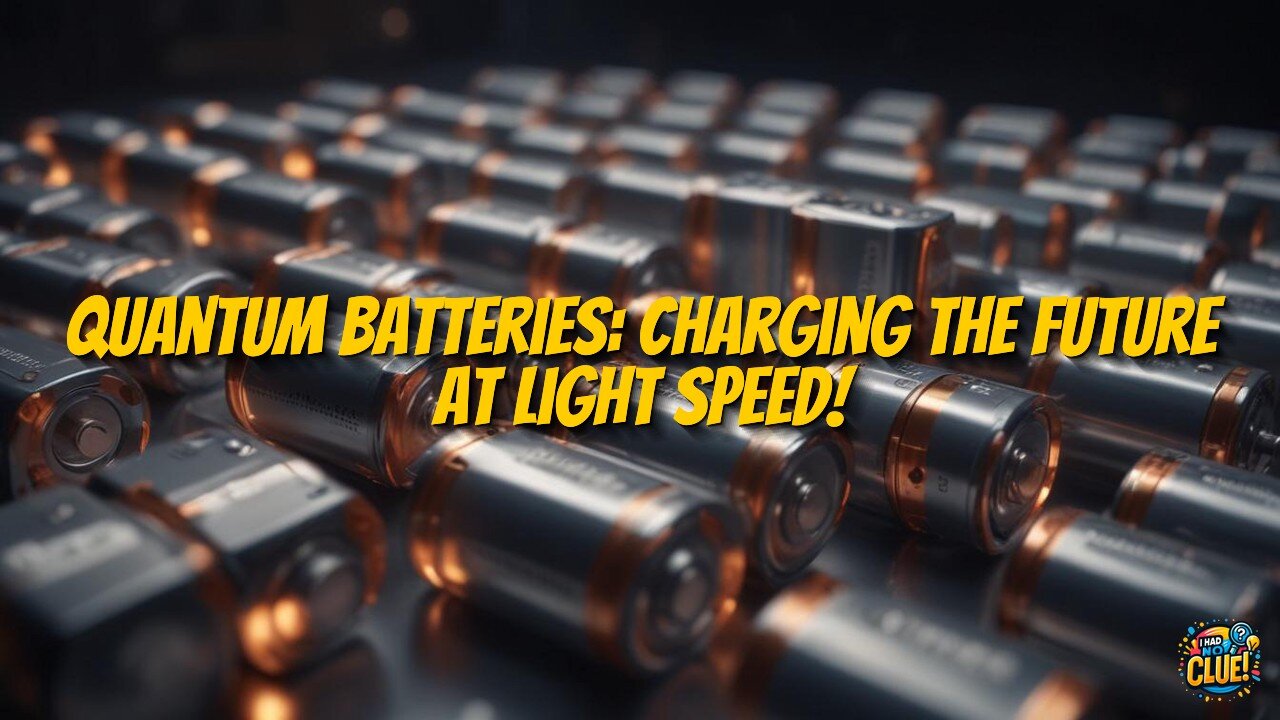 Quantum Batteries: Revolutionizing Future Energy Storage