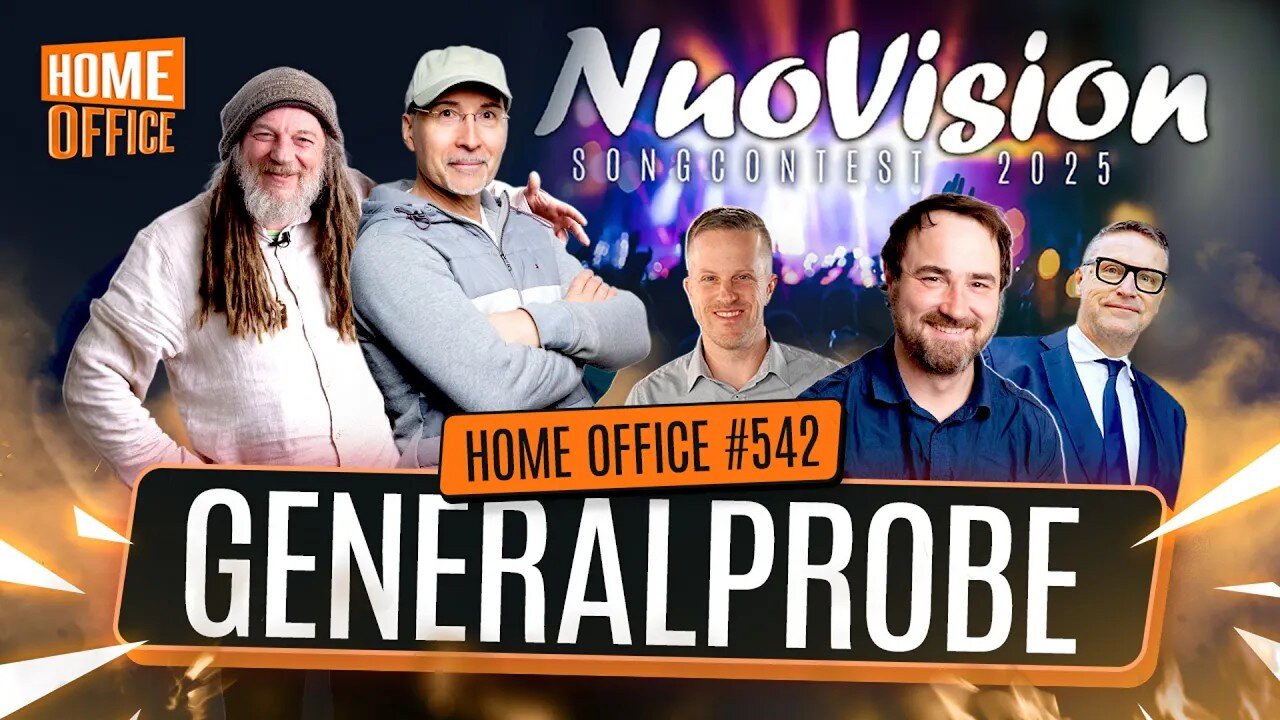 13.5.25🇩🇪🇦🇹🇨🇭NUOVISO🎇👉🇪🇺 Home Office 542 🇪🇺👈🗽"GENERALPROBE"