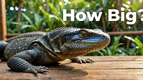 MONITOR LIZARD Encounter in the Wild!
