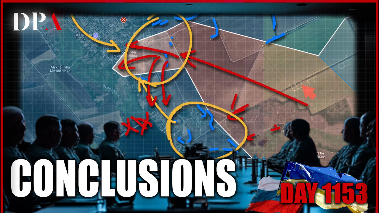 [ Conclusions ] Ukraine MANPOWER PROBLEMS are starting to show up on the battlefield mapping...