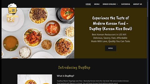 DupBopBro - Restaurant Review