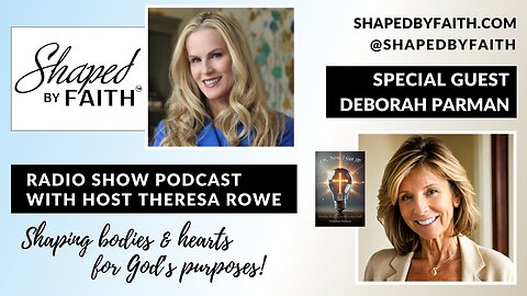 Oh, Now I Get It! Author Deborah Parman | Shaped by Faith Radio Show with Host Theresa Rowe