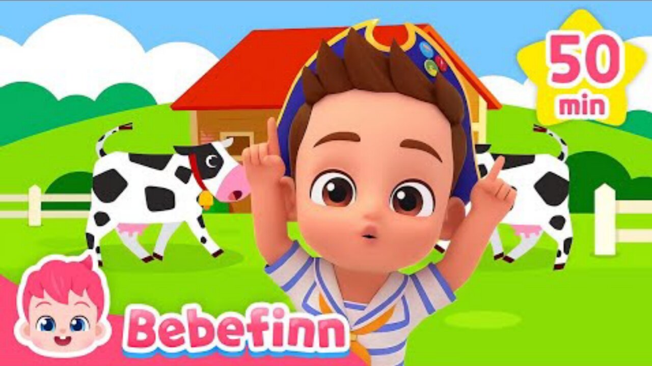 Bebefinn's Animal Friends | Nursery Rhymes for Kids