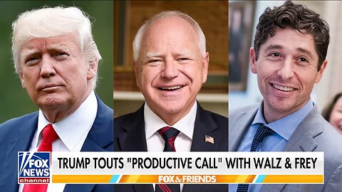 Walz, Frey reveal PIVOTAL details of Trump call as Homan deploys to Minnesota