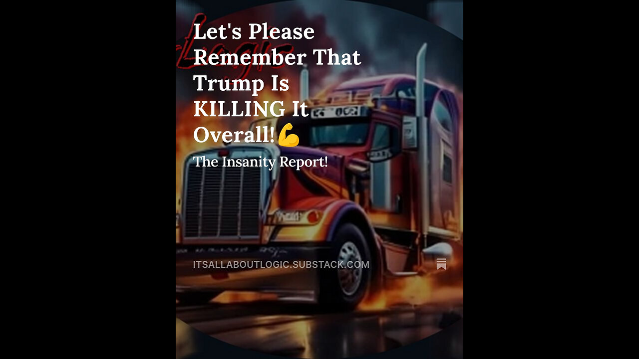 Let's Please Remember That Trump Is KILLING It Overall!💪