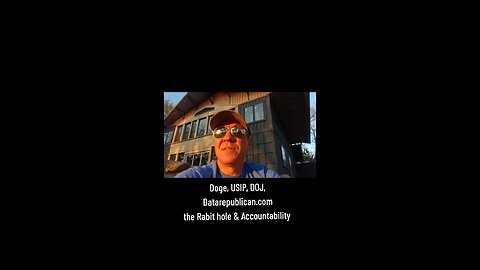 DOGE, USIP, DOj, Datarepublican.com The Rabbit Hole & Accountability
