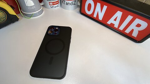 Magnetic iPhone 12 & 13 Pro Max Case Compatible with MagSafe Military Grade Drop Protection Slim Blk
