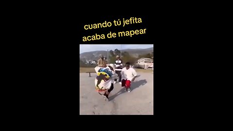 cuando tú jefita acaba de mapear