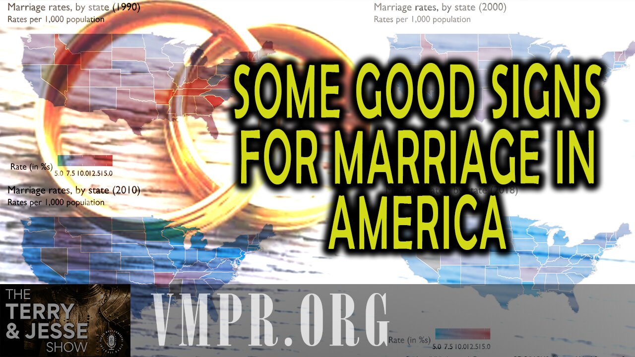 04 Aug 25, The Terry & Jesse Show: Some Good Signs for Marriage in America