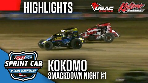 Highlights: 2025 USAC Sprint Car Smackdown Thursday At Kokomo Speedway (8/21/2025)
			