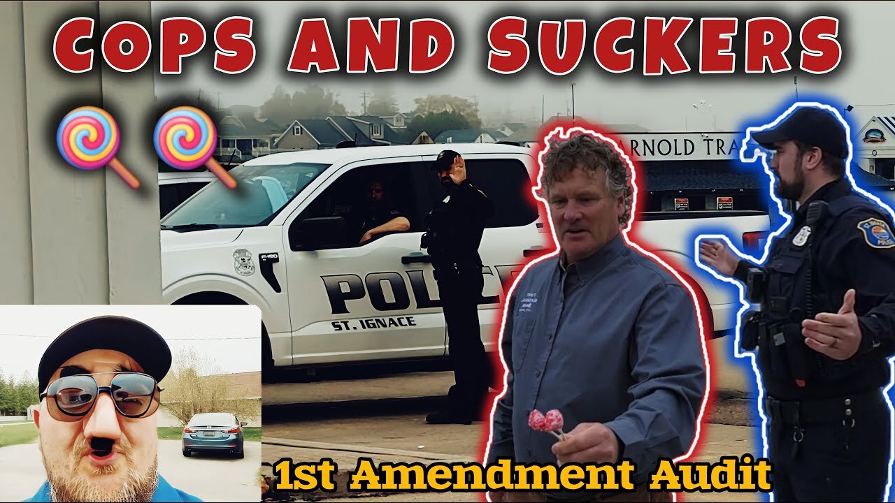 Suckers and Cops! [Bank Calls Cops For Videoing On and From A Public Sidewalk & Cop Gets Dismissed!]