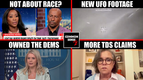 CNN on Charlotte Stabbing, UAP Splits Missile, Press Sec. Debunks Crime Myth, Rosie Lies About Trump