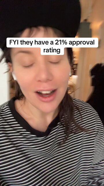 Democrats have a 21% Approval Rating BTW