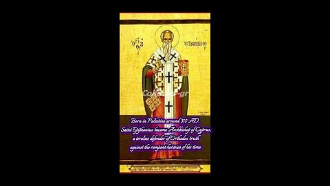 Saint Epiphanius of Salamis – The Warrior Who Silenced Falsehood