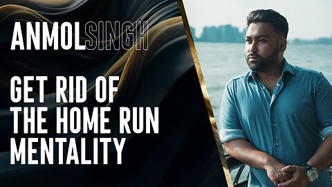 Get Rid of The Home Run Mentality