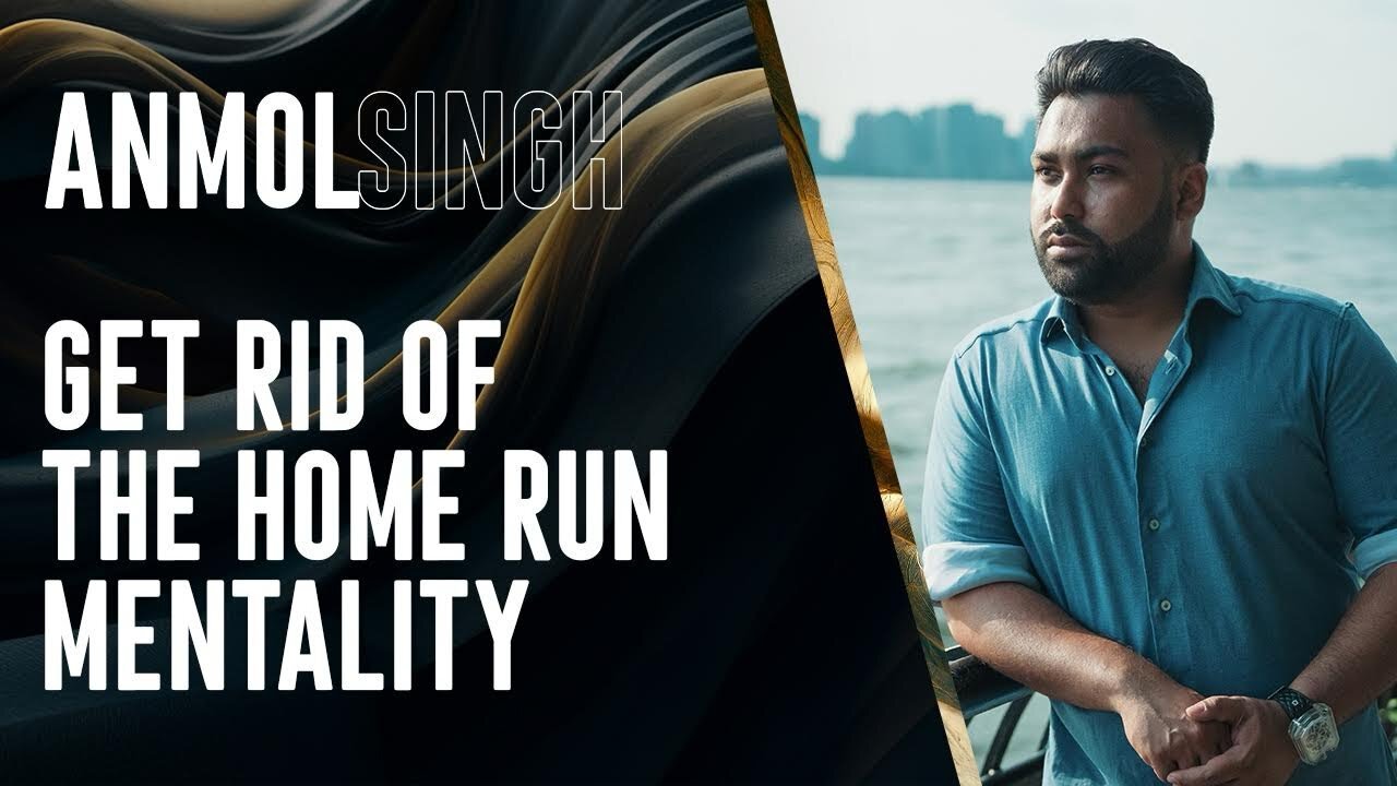 Get Rid of The Home Run Mentality