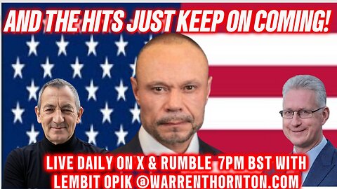 AND THE HITS JUST KEEP ON COMING! WITH WARREN THORNTON & LEMBIT OPIK