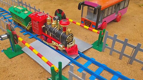 DIY train engine made of concrete | Railway Line 4 | High-power motor | Science and Engineering |