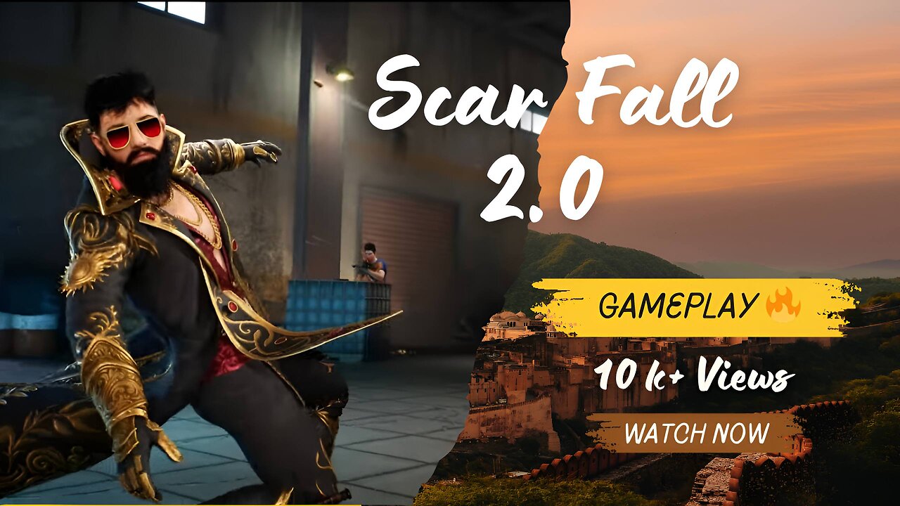 INDIAN GAME SCAR FALL 2.0 GAMEPLAY #gaming#scarfall#battleroyale