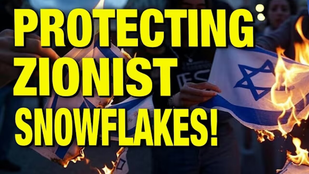 Burn The Israeli Flag In America & Go To Jail!