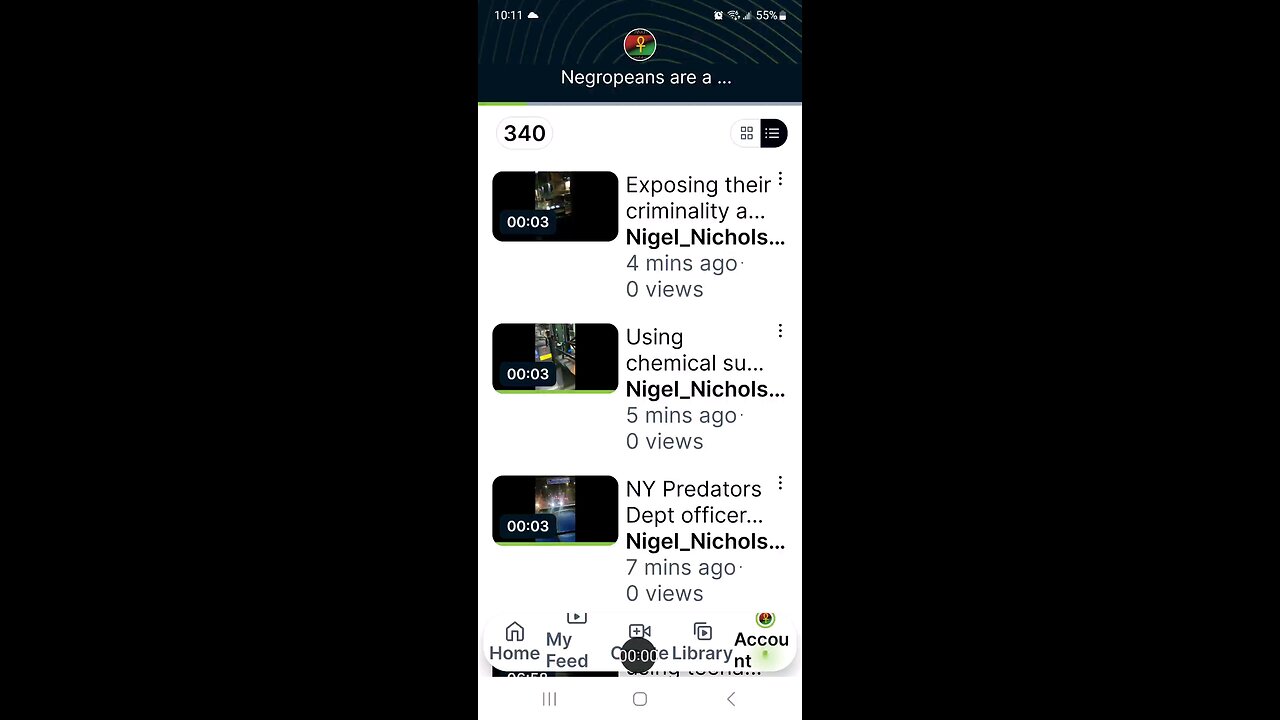 They a teying to hide what they are doing. Video will upolad but only play 3 seconds