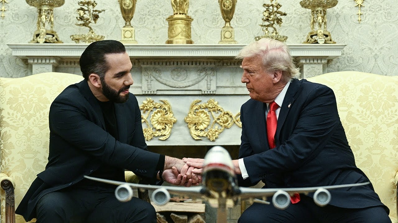 Pres. Trump hosts El Salvador Pres. Bukele at White House - April 14, 2025