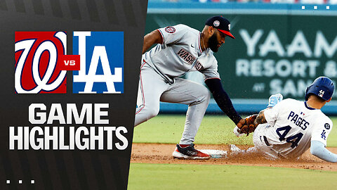 Dodgers STUNNED at Home by Nationals! 😱 Wild Finish in L.A. | 6/21/25 Highlights