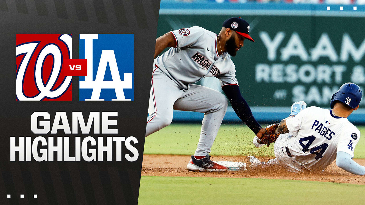 Dodgers STUNNED at Home by Nationals! 😱 Wild Finish in L.A. | 6/21/25 Highlights