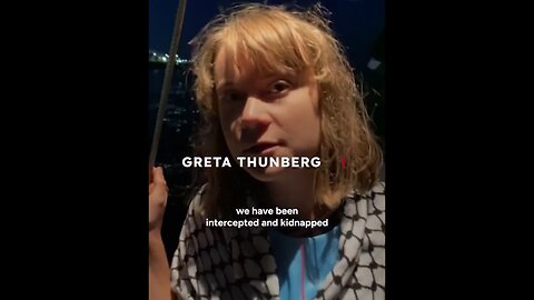 🚨BREAKING🚨 Israeli forces seize Gaza-bound aid flotilla with Greta Thunberg