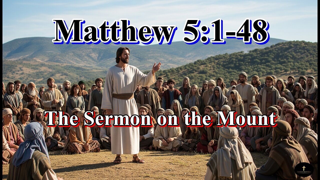 Matthew 5:1-48, The Sermon on the Mount