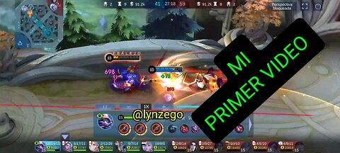 mi primer video de Mobile Legends bang bang. héroe cíclope. déjenme su hater... XD