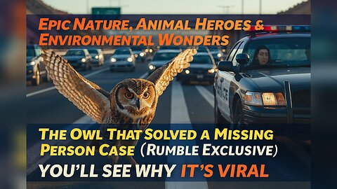 The Owl That Solved a Missing Person Case (Rumble Exclusive) 