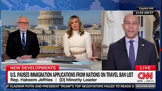 Hakeem Jeffries: ‘The Border Is Secure … It’s Happened on [Trump’s] Watch’