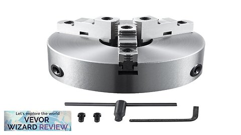 VEVOR 3-Jaw Lathe Chuck 8'' Self-Centering Lathe Chuck 0.16-8 in/4-200 mm Clamping Review