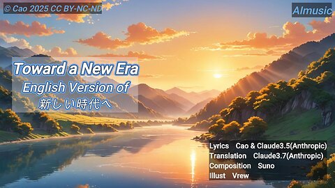 Toward a New Era - English version of 新しい時代へ