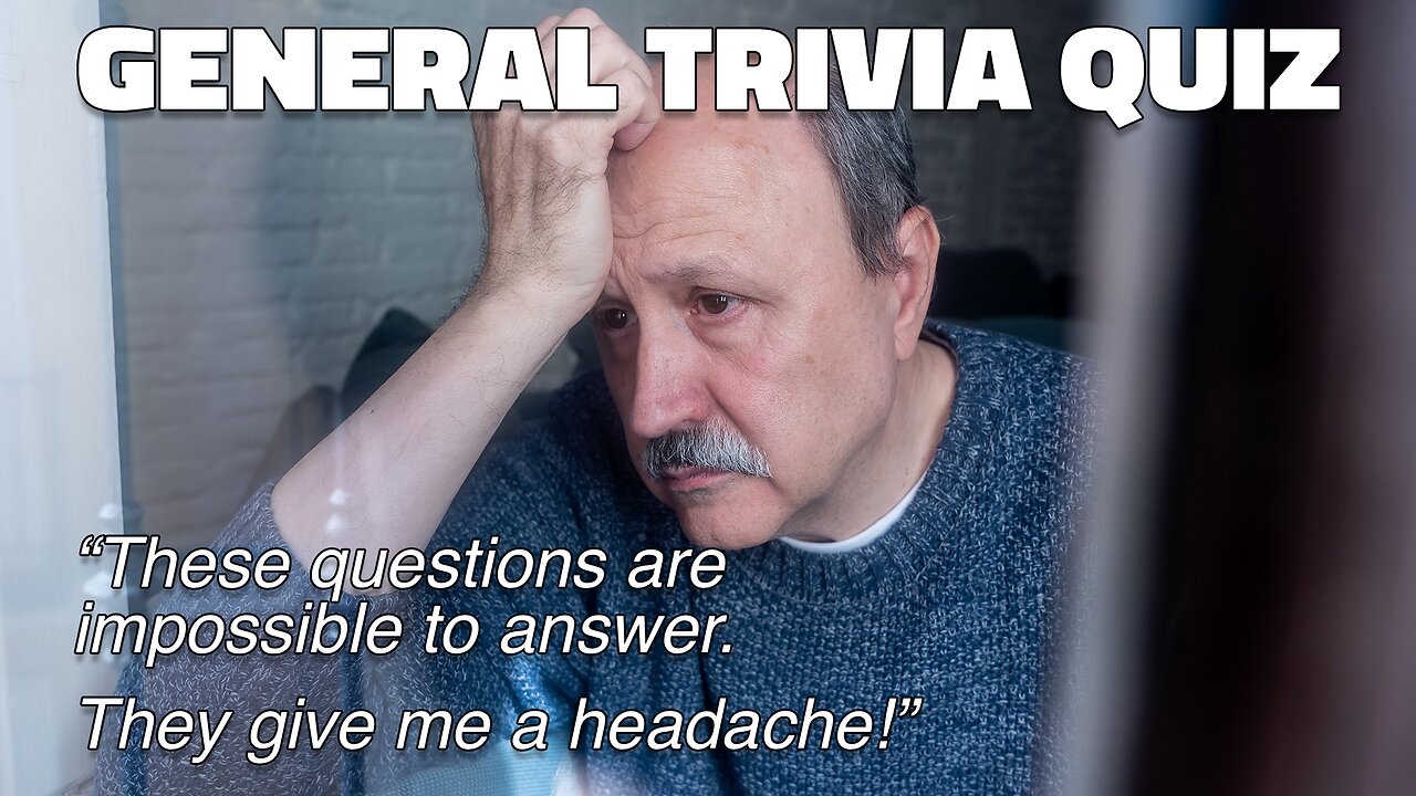 Impossible Mixed Knowledge Quiz