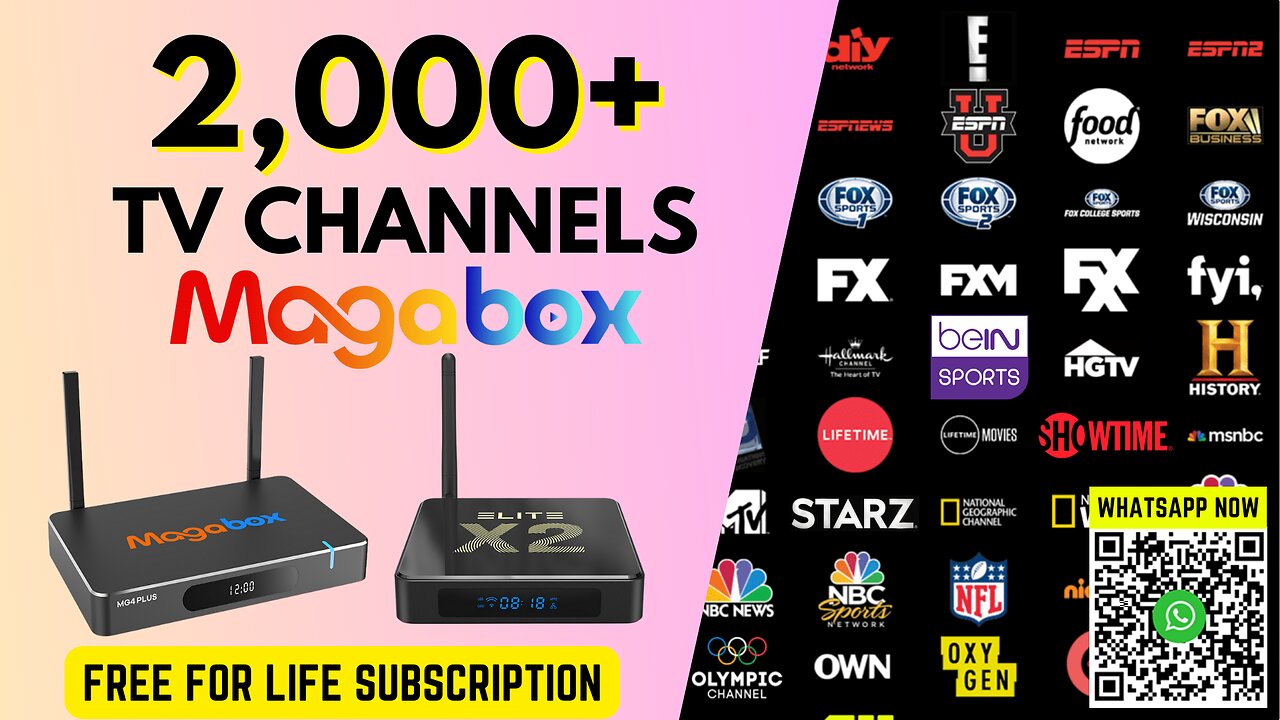 MagaBox MG4 Plus & Elite X2 IPTV Streaming Boxes 2025
