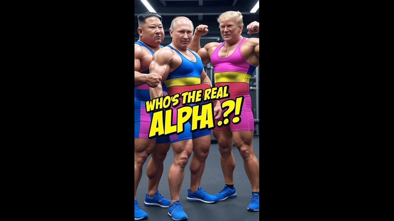 Alpha Leaders Assemble! 💪😂 | AI World Leaders Hit The Gym #shorts #ai