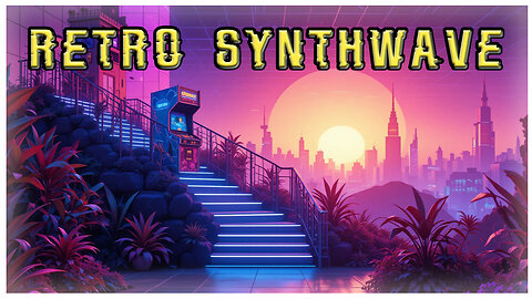 Enjoy Retro Synthwave & Cyberpunk Ambience 4 Hour Playlist