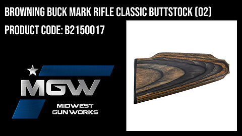 Browning Buck Mark Rifle Classic Buttstock (02) - B2150017