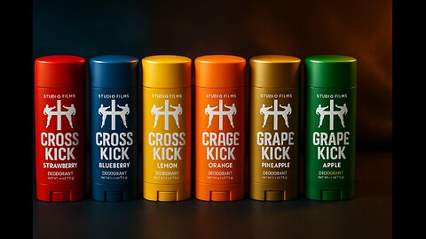 Cross kick Studio Films deodorants