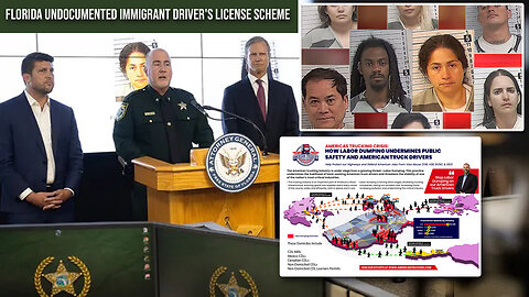 8 People Arrested In Florida Undocumented Immigrant CDL Driver's License cheme