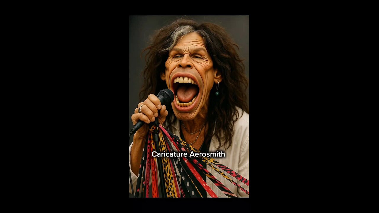 Caricature Aerosmith