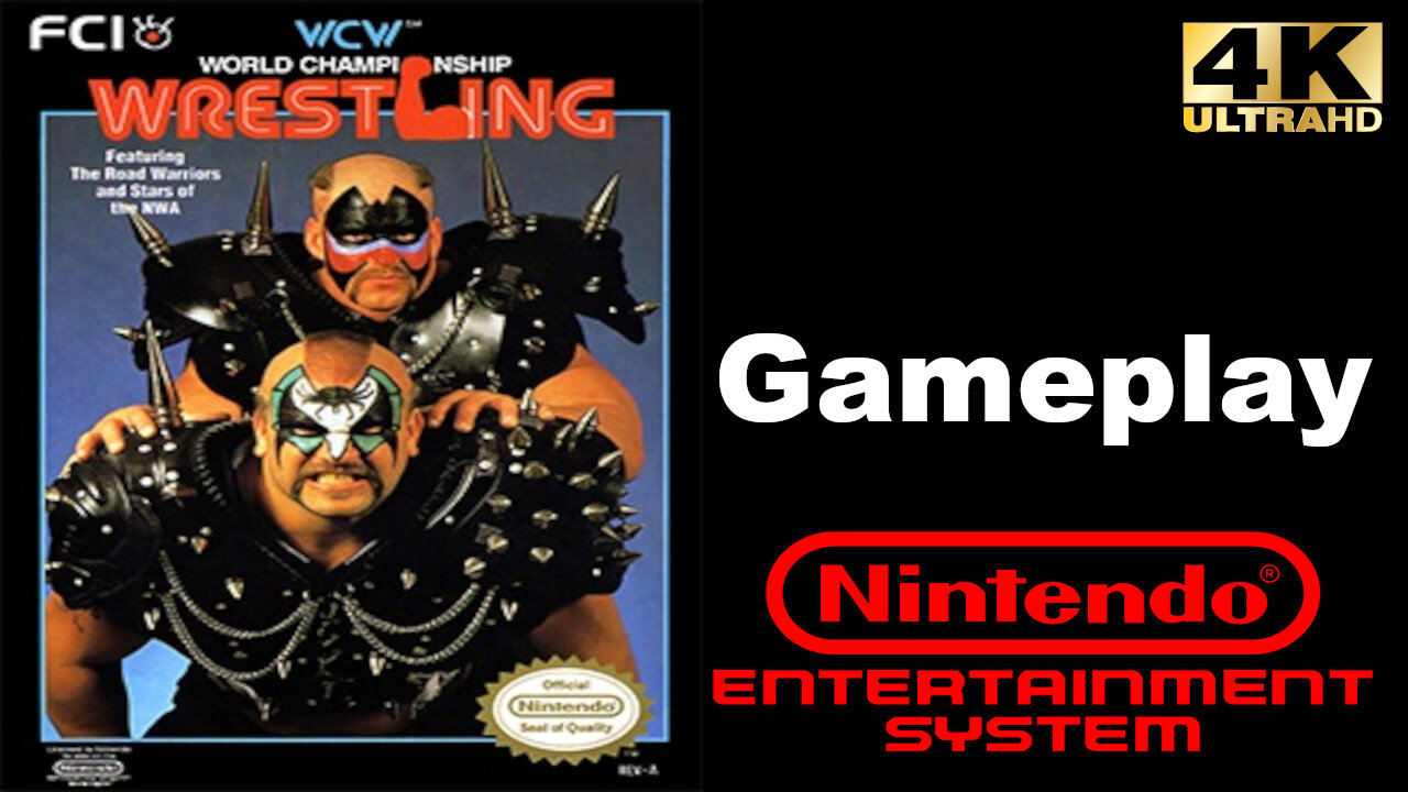 WCW Wrestling - Nintendo - Lex Luger vs. Michael Hays