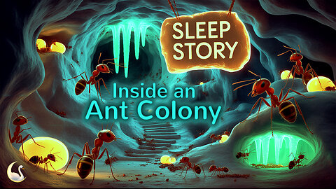 🐜 Tour an Ant Colony | 🌙 Sleep Story | 💤 White Noise for Sleep