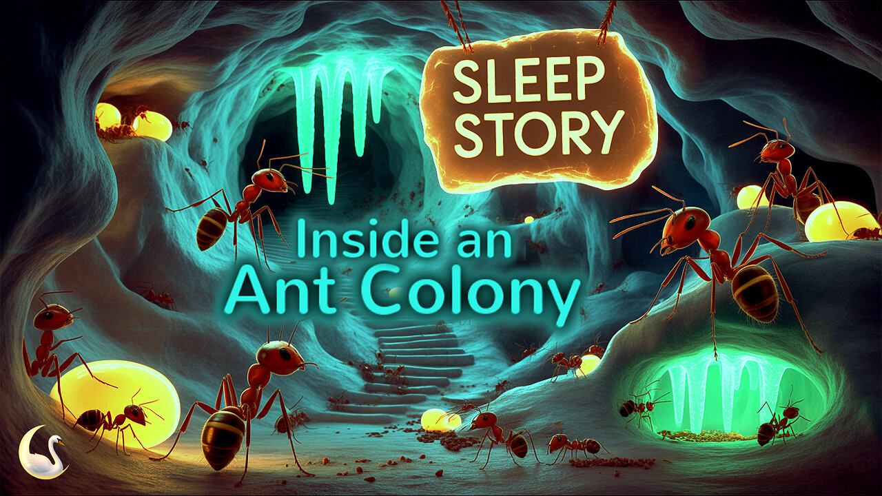 🐜 Tour an Ant Colony | 🌙 Sleep Story | 💤 White Noise for Sleep
