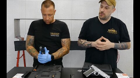 Messerschmitt 1911 Pistole -Erster Eindruck und kleiner "Schusstest"