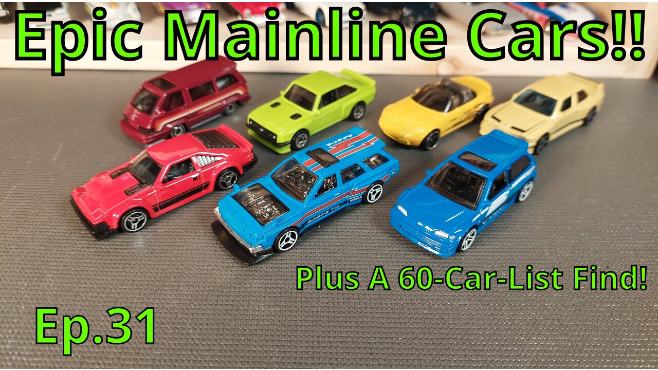 🚗🔥 Mainline JDM & Euro Diecast Showcase—Hidden Gems! | Opening Diecast Ep. 31🏎️✨