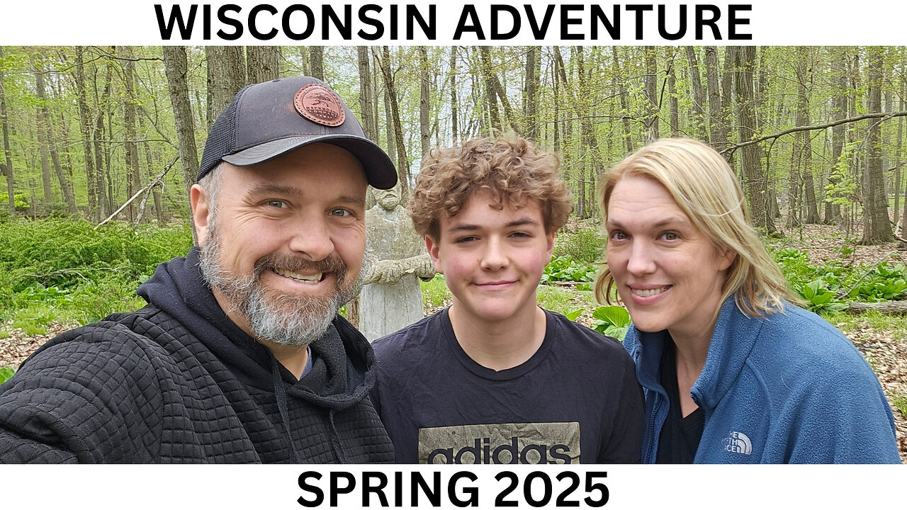 Spring 2025 WI Trip | Exploring Wisconsin’s James Tellen Woodland Sculpture Garden