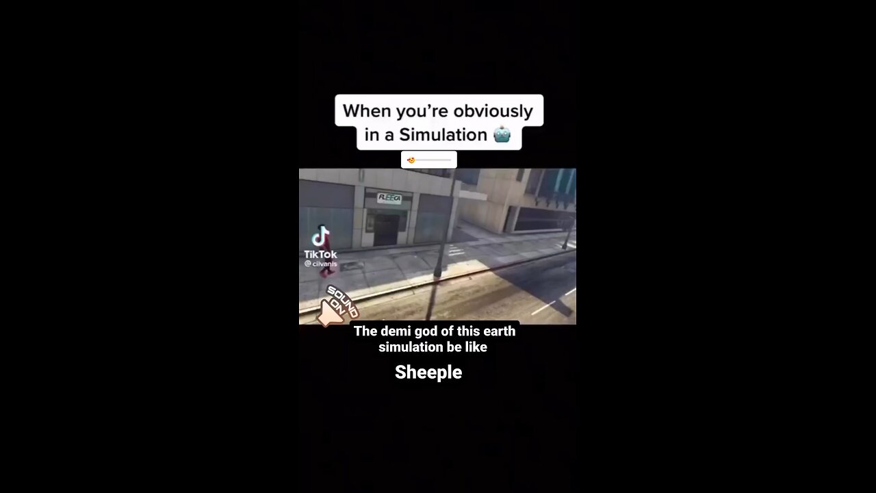 simulation hologram god be like